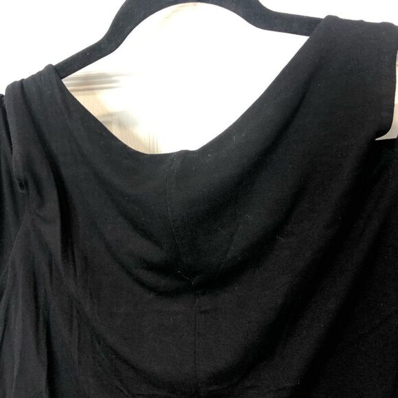 NWT Bailey 44 Evereve black short sleeve cutout shoulder dress, size medium - Picture 12 of 16